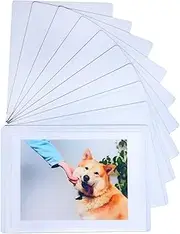 Magnetic Polaroid Picture Frame 2.5 x 3.5”, Instax Mini Photo Frame for Fridge, Photo Magnets for Refrigerator, Polaroid Frame for Photos, Photo Sleeve Pocket, Wallet Size Picture Frame, 10 Pack