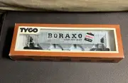 VINTAGE TYCO HO SCALE ELECTRIC TRAINS GACX 61385 BORAXO 54 FOOT COVERED HOPPER