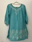 Blue with white detail top size 18 Kmart Brand New With Tags