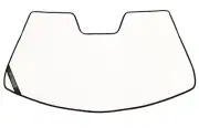 WHITE Premier CoverCraft Folding Sun Shade for Jaguar E-Pace 2018-2024 UV11592WH (for: Jaguar)