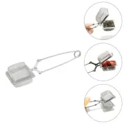 4 Pcs Sifter Tea Strainer Bowl Square Fine Mesh Filter