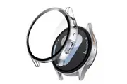 Clear For Samsung Galaxy Watch 4 5 FE Case Screen Protector Clear 44mm Cover