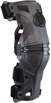 Mobius X8 Knee Braces (Small) (Storm/Grey) Gray | Black Foam 1010502 2704-0525