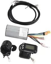 Vuzmode Scooter Controller Kit,LCD Monitor Brake Set, for 5 5in Carbon Fiber Electric Scooter Bike, 24V/36V Controller,Brushless Motor Controller LCD Display Control(24V) E-Scooter Brushless Controlle