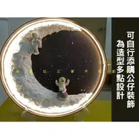 在飛比找樂天市場購物網優惠-自製月球燈 月球燈 創意 材料包 手工禮物 led壁燈自製壁