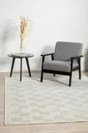 Edfu Truth Natural White Rug