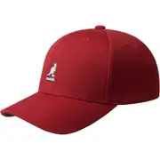 KANGOL Wool Flexfit Baseball Cap Hat - Claret