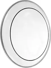 QUMIIRITY Versatile Double-layer Drum Head Oil Skin Drum Replacement Jazz Drum Accessory Silent Practice Drum Cover 14 Inches