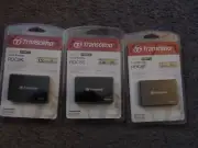 3 Transcend RDC8 Card Reader USB3.1 for CF/SD/SDHC/SDXC/Micro SD SDHC SDXC US