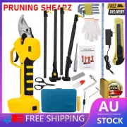50mm Cordless Brushless Pole Pruning Shear 2 in 1 Cutter Scissor 18V Battery