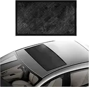 Kewucn Car Sunroof Sun Shade, Magnetic Quick Install UV Sun Protection Mesh, Breathable Anti-Mosquito Durable Screen Cover for Parking on Camping Trips, Car Accessories