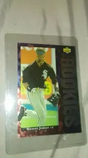 Michael Jordan 1994 Upper Deck Star Rookies #19 RC White Sox limited edition num