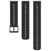 Suunto 22mm Athletic 6 Silicone Strap - All Black (S+M)
