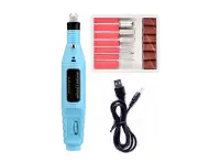 Portable Nail Polisher Mini Nail Machine Pen Mini Electric Nail Polisher Nail Tool Set