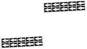 ULTECHNOVO 20 Pcs Arrow Label White Sticker Labels Black Sticker Conspicuity Directional Tape Marking Tape Indicator Sticker Caution Stickers Sign Decor Safety Decal Wall Decals Floor The Pet