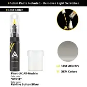 Touch up Paint for Fleet UK All Models Code: 8353T Fairline Button Silver