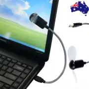 New Portable Flexible USB Mini Cooling Fan Cooler For Laptop Desktop Computer PC