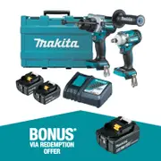 Makita Brushless 2 Piece Combo Kit DLX2419T