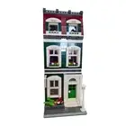 Fortune Teller's House Modular Building with Interior 2399 Pieces MOC Build