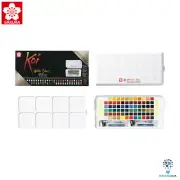 Sakura Koi Studio Watercolor Set 72 Colours with Water Brush | XNCW-72N