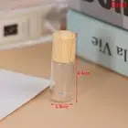1/2/3/5 ml Roll On Bottle Refillable Empty Glass Essential Oils Perfume VialY QM