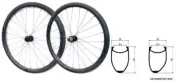 Novatec CARBON 700c R3- CENTRE LOCK