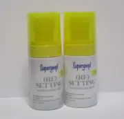 Lot of 2 ~ SuperGoop! (Re)setting Refreshing Mist SPF 40 ~ 1 fl oz ~ Sunscreen