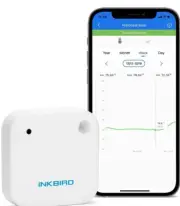 ☆Inkbird Wireless Thermometer with Humidity and Temperature Monitor, IBS-TH2..