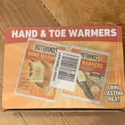 HotHands Hand and Toe Warmers - Unopened Box (24 Pairs Hand+ 8 Pairs Toe)