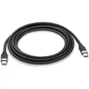 Mophie Premium - 100W - USB 3.1 USB-C Cable - 2m - Black Up to 100W [409910805]