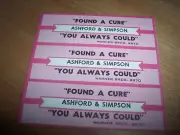 3 Ashford & Simpson Found A Cure / You Always Could Jukebox Title Strips