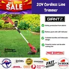 Giantz 20V Cordless Line Trimmer Lawn Whipper Grass Snipper