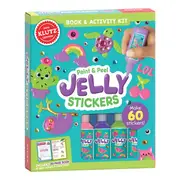 Paint Peel Jelly Stickers by Editors of Klutz Mixed media product Book
