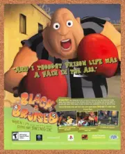Black And Bruised GameCube Original 2002 Ad Authentic Video Game Promo 2