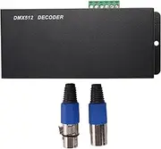 Ysyaxsyt 3CH DC12-24V RGBW 512 Decoder LED Controller RGB LED DMX512 Decoder, DMX512-3CH