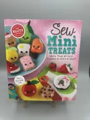 Klutz Sew Mini Treats Craft Kit, 8 Length X 1.5 Width X 9 Height Open Box