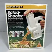 Presto Salad Shooter 02910 Electric Slicer-Shredder NEW
