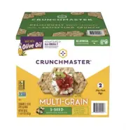 Crunchmaster 5 Seed Multi-Grain Cracker (10 oz., 2 Pack)