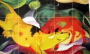 Art Marc Franz Wild Life Mural Ceramic Backsplash Bath Tile #2105