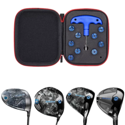 6/8/9Pcs Set Golf Weight Fit Callaway Paradym Ai Smoke Max/Triple Diamond Driver