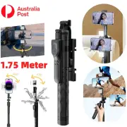 Phone Stabilizer Mobile Stick Selfie Holder Fill Light Handheld Gimbal Rotation
