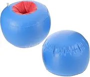 SUPVOX 1 Pair Inflatable Boxing Gloves Inflatable Boxing Mittens Interactive Punching Mittens Wearable Fighting Gloves Interactive Boxing Mittens Punching Game Balloons Blue PVC