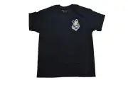Neff Mens Floral Elevated Peace Fingers Black Shirt NWT XL