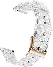 [NFGEGPKPHA] Canvas Quick Release Watch Band 20mm 22mm Replacement Watch Straps For Men Women