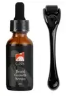 Beard Growth Oil Serum Mustache Hair GROOMING Kit Derma Roller for Men