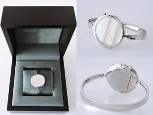 真品 GEORG JENSEN 喬治傑生 朵蘭 VIVIANNA TORUN 327 鏡面大錶面手鐲錶 女錶 L號