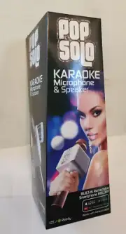 Tzumi Pop Solo Rose Gold Bluetooth Karaoke Microphone & Speaker - IOS / Android