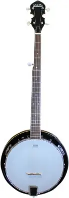 Beginner Banjo Axiom 5 string Banjo Quality Remo Head Ideal for Beginners