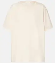 [The Row] The Row Nadina cotton jersey T-shirt AU 14 beige