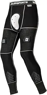 [EALER] Compression Hockey Pants Cut-Resistant, with Core Protective Bio-Flex Cup - Hockey Jock for Men & Boys
